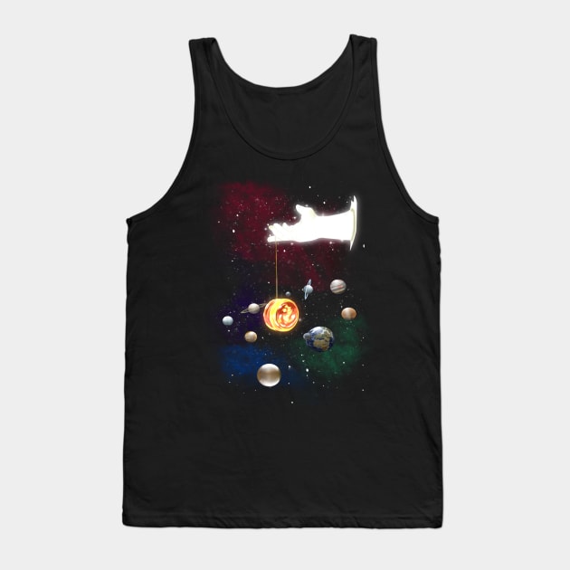 Space Yoyo Tank Top by Creative Wiz